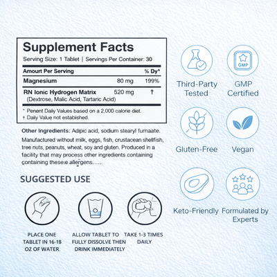 Vytal's Molecular Hydrogen Tablets