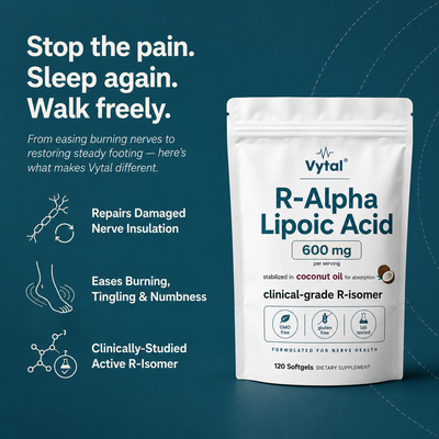 Vytal's Stabilized R-alpha Lipoic Acid